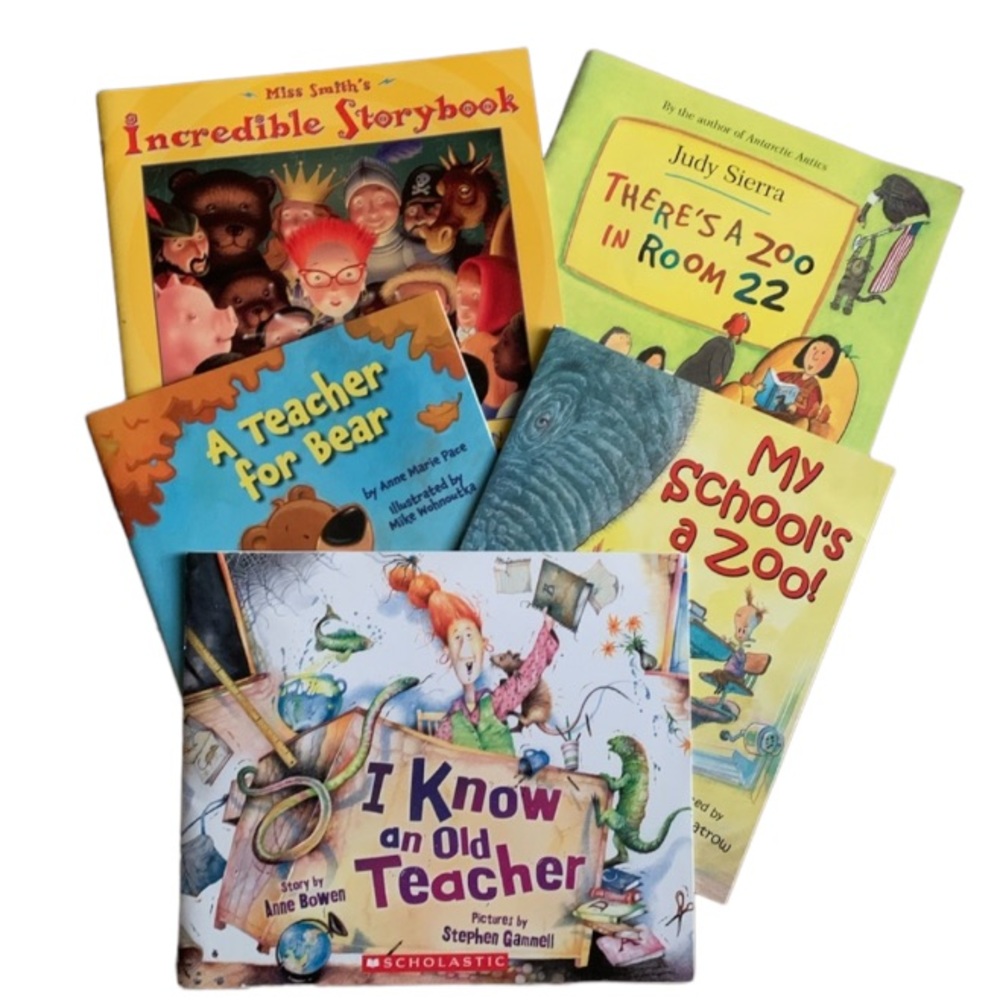 CHILDRENS STORYBOOKS STARTING SCHOOL THEME SOFT COVER ALL READING LEVELS